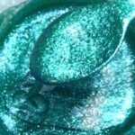 Teal Magnolia, 60ml Jar, Rezin Arte Galaxy Diamond "Dry" Epoxy Paint