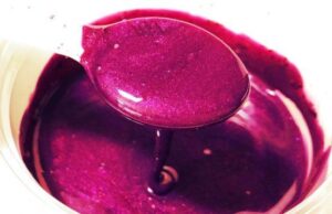 Blissful Bordeaux, 30ml Jar, Glitz Collection Primary Elements Dry Paint Pigment