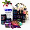Bling It Five PC 30ml Jars, Color Shifting "Interference" Set, Gold, Green, Blue, Violet & Red