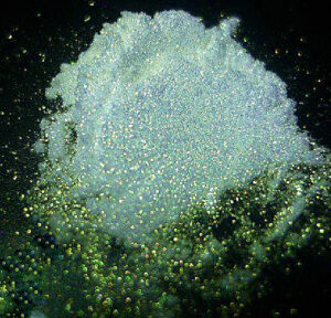 Gold Diamond 30ml Jar, "Bling It" Large Flake interference