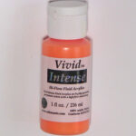 Fluorescent Yellow Orange 1oz bottle
