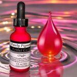 Sea Coral Pink Fluorescent Purely Pigments 30 Bottle