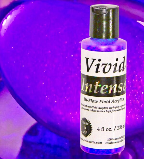 .Poppin Purple NEW "Ultra Sparkle" Vivid Intense 4oz bottle