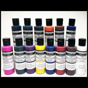 . NEW Purely Pigments " Vibranz" |14 piece limited run |Includes(1) Free Bottle Vivid Arte Fluid Extender + Vibranz High Flo Metallic $314. Value